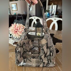 Coach Snake embosseded